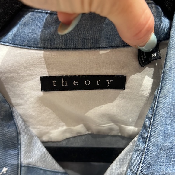 EUC Theory Chambray Button Down - Picture 2 of 5